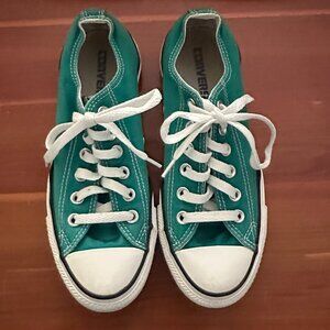 Size 7 Teal Converse All-Stars